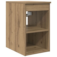 vidaXL Badrumsskåp Mellan Artisan-ek 30 x 35 x 50 cm Konstruerat trä