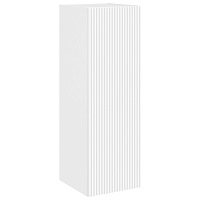 vidaXL Väggmonterat Badrumsskåp Vit 33 x 34,5 x 100 cm Konstruerat trä