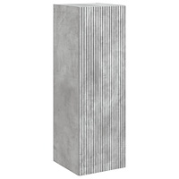 vidaXL Väggmonterat Badrumsskåp Betonggrå 33 x 34,5 x 60 cm