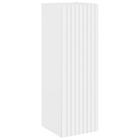 vidaXL Väggmonterat Badrumsskåp Vit 33 x 34,5 x 100 cm Konstruerat trä
