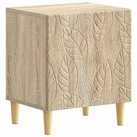 vidaXL Sängbord Sonoma-ek 43 x 34,5 x 50 cm Konstruerat trä