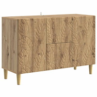 vidaXL Sideboard Artisan-ek 89 x 34,5 x 60 cm Konstruerat trä