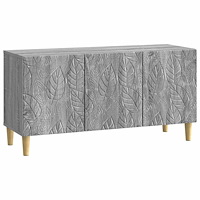 vidaXL TV-skåp 99 x 34,5 x 50 cm Grå Sonoma Konstruerat trä