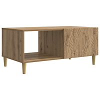 vidaXL Kaffeebord Artisan-ek 90 x 50 x 40 cm Konstruerat trä