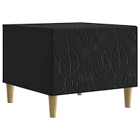 vidaXL Kaffeebord Svart 50 x 49 x 40 cm Konstruerat trä