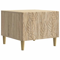 vidaXL Kaffeebord Sonoma-ek 50 x 49 x 40 cm Konstruerat trä