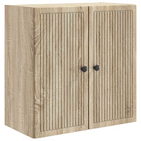 vidaXL Väggmonterat skåp Sonoma-ek 59 x 31 x 60 cm Konstruerat trä