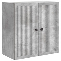 vidaXL Väggmonterat skåp Betonggrå 59 x 31 x 60 cm Konstruerat trä
