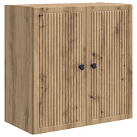 vidaXL Väggmonterat skåp Artisan-ek 59 x 31 x 60 cm Konstruerat trä