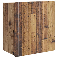 vidaXL Väggmonterat skåp Gammalt trä 59 x 31 x 64 cm Konstruerat trä