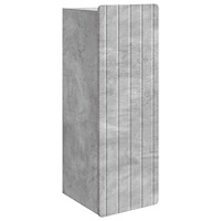 vidaXL Väggmonterat skåp Betonggrå 33 x 34,5 x 94 cm Konstruerat trä