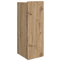 vidaXL Väggmonterat skåp Artisan-ek 33 x 34,5 x 94 cm Konstruerat trä