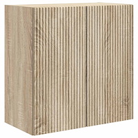 vidaXL Väggmonterat skåp Sonoma-ek 59 x 31 x 60 cm Konstruerat trä