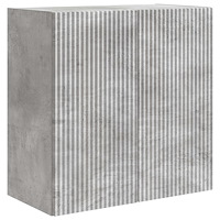 vidaXL Väggmonterat skåp Betonggrå 59 x 31 x 60 cm Konstruerat trä