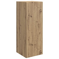 vidaXL Väggmonterat skåp Artisan-ek 33 x 34,5 x 90 cm Konstruerat trä