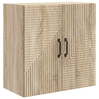 vidaXL Väggmonterat skåp Sonoma-ek 59 x 31 x 60 cm Konstruerat trä