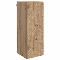 vidaXL Väggmonterat skåp Artisan-ek 33 x 34,5 x 90 cm Konstruerat trä