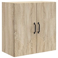 vidaXL Väggmonterat skåp Sonoma-ek 59 x 31 x 60 cm Konstruerat trä
