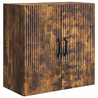 vidaXL Väggmonterat skåp Rökt ek 59 x 31 x 60 cm Konstruerat trä