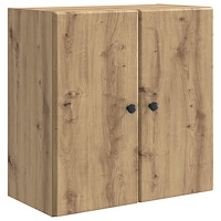 vidaXL Väggmonterat skåp Artisan-ek 59 x 31 x 60 cm Konstruerat trä