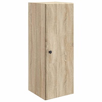 vidaXL Väggmonterat skåp Sonoma-ek 33 x 34,5 x 90 cm Konstruerat trä