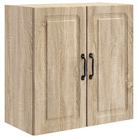 vidaXL Väggmonterat skåp Sonoma-ek 59 x 31 x 60 cm Konstruerat trä