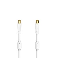 Hama Cable Antenna 100dB White 1.5m