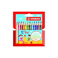 STABILO STABILO Trio, Multifärg, Tjeckien, 4,2 mm, 10 mm, 127 mm, 11...