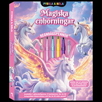 Tukan Förlag Pyssla och måla: Magiska enhörningar (bok)