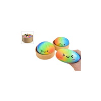 Trend Trend Kawaii Rainbow foam dumplings 1 st (8,5 cm) i ångkokko...