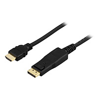 Deltaco DELTACO DP-3020 - adapterkabel - DisplayPort / HDMI - 2 m