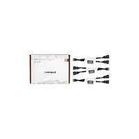 NOCTUA Noctua NA-SYC1 chromax.white - strömdelare för fläkt - 4-stifts PWM till 4-stifts PWM - 11.5 cm