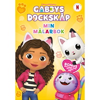 Tukan Förlag Gabbys dockskåp. Min målarbok (häftad)