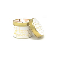 LILY FLAME CANDLES Happy Anniversary - Scented Tin Candle