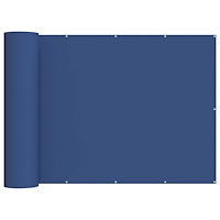 vidaXL Balkongskärm 180 x 700 cm Tyg med PU-beläggning Blå