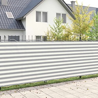 vidaXL Balkongskärm 200 x 600 cm Tyg med PU-beläggning