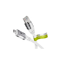 Goobay Goobay 74180, 10 m, Cat6, F/UTP (FTP), USB Type-C, RJ-45, Vi...