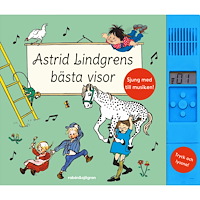 Astrid Lindgren Astrid Lindgrens bästa visor (med ljudmodul) (inbunden)