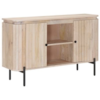 vidaXL Sideboard 105 x 30 x 65 cm Massivt mangoträ och konstruerat trä