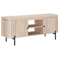 vidaXL TV-skåp 105 x 30 x 45 cm Massivt mangoträ och konstruerat trä