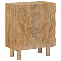 vidaXL Sideboard 53 x 30 x 65 cm Massivt mangoträ och konstruerat trä