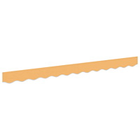 vidaXL Markiskappa Ersättning Sand 4 m Polyester