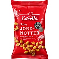 Estrella Jordnötter Salta 275 g (Utgånget datum)