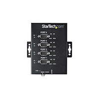 StarTech.com Startech Industriell USB till RS-232/422/485 seriell adapter med 4 portar - ESD-skydd på 15 kV - seriell adapter - USB 2...