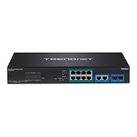 TRENDnet TRENDnet TPE 3012LS - switch - 12 portar - smart - rackmonterbar - TAA-kompatibel