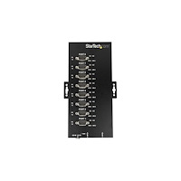 StarTech.com Startech Industriell USB till RS-232/422/485 seriell adapter med 8 portar - ESD-skydd på 15 kV - seriell adapter - USB 2...