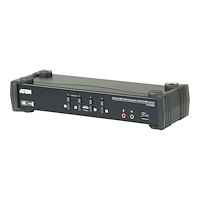 ATEN Technology ATEN CS1924M KVMP Switch - omkopplare för tangentbord/video/mus/ljud/USB - 4 portar