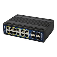 ALLNET ALLNET ALL-SGI8016PM - switch - 12 portar - Administrerad