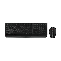 CHERRY CHERRY GENTIX DESKTOP - sats med tangentbord och mus - schweizisk - svart Inmatningsenhet