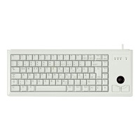 CHERRY CHERRY Compact-Keyboard G84-4400 - tangentbord - europeiska - ljusgrå Inmatningsenhet